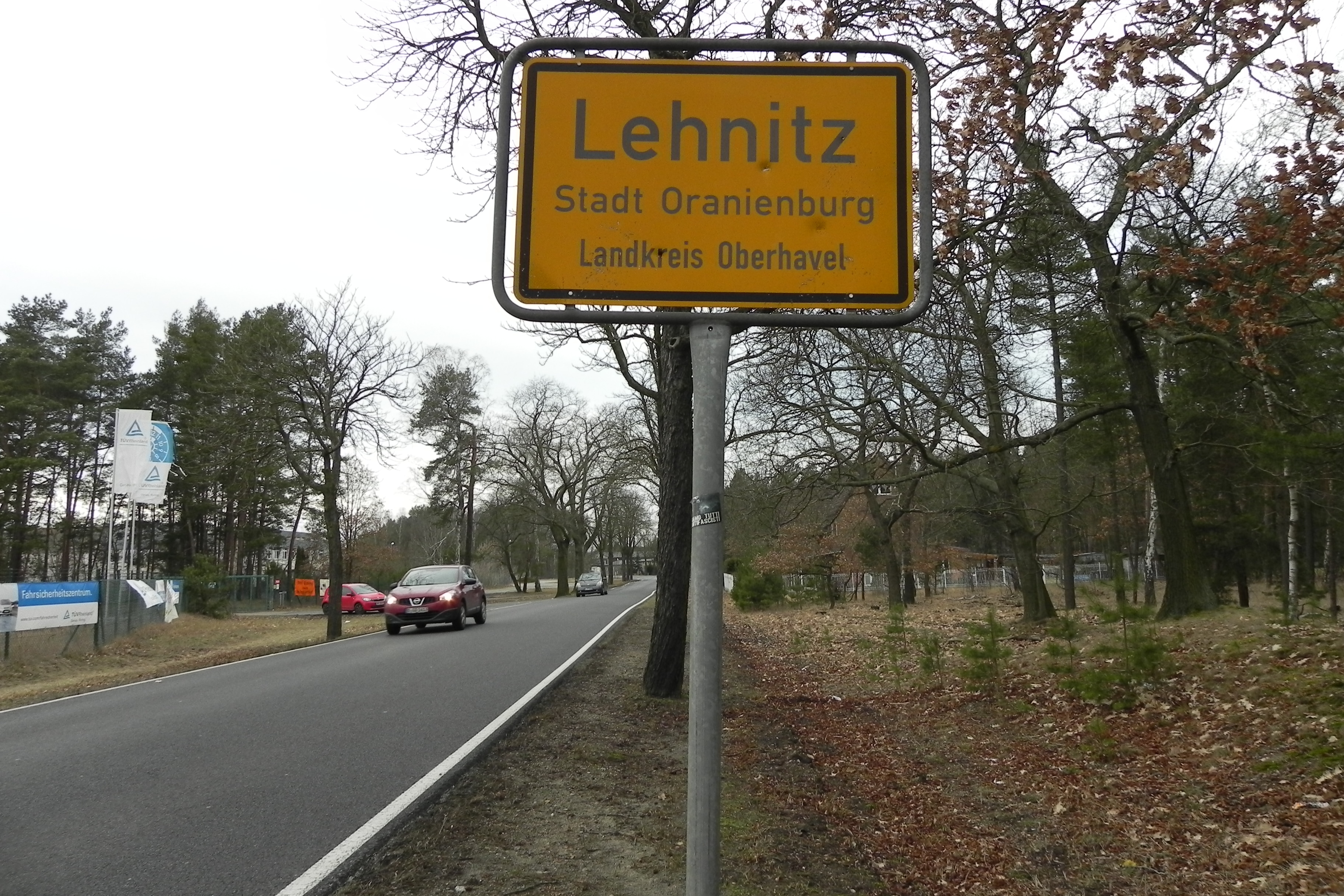  Mühlebecker Weg, Ortseingang Lehnitz