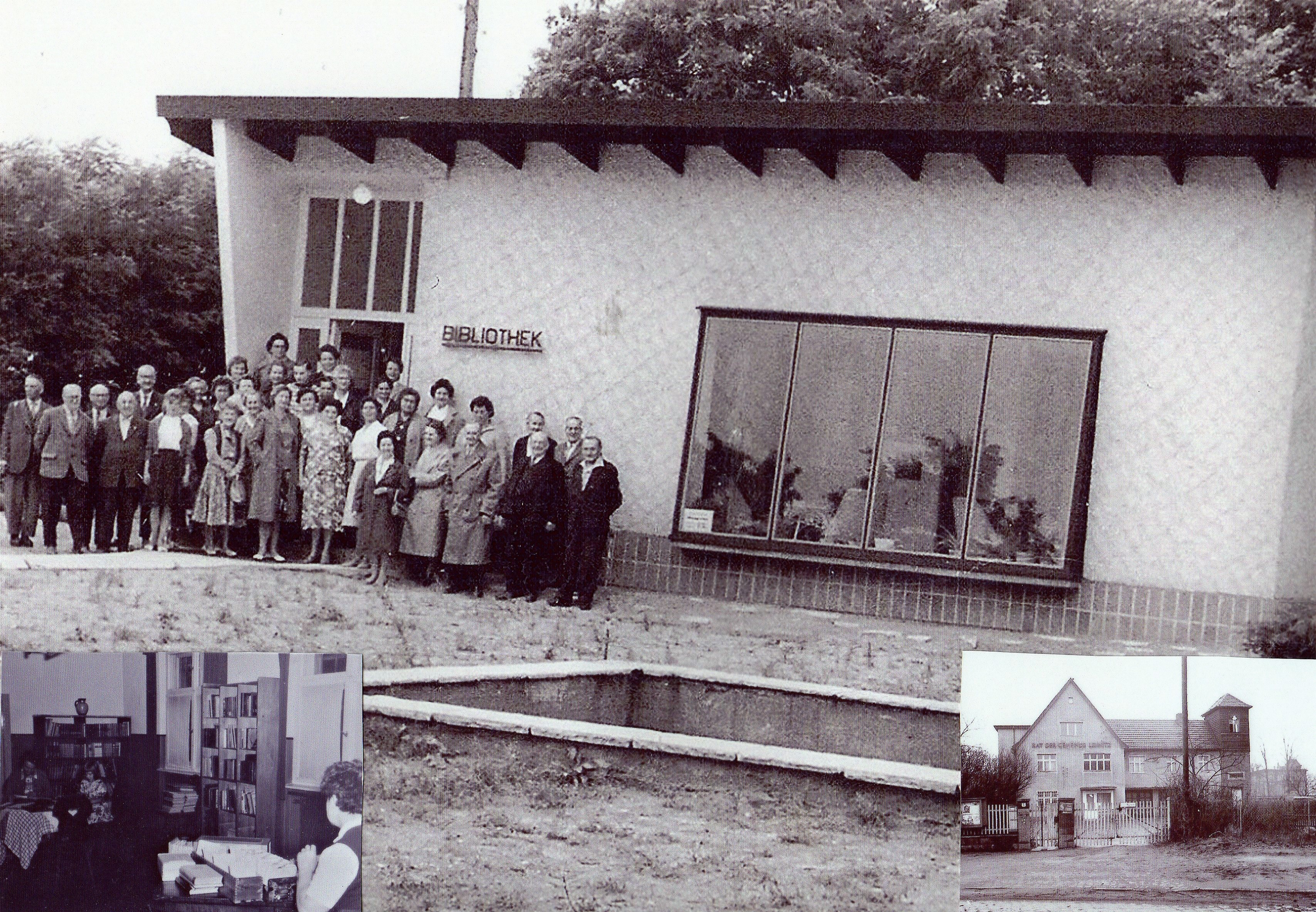 Heute Fahrschule, damals Bibliothek (Archiv Bodo Becker)