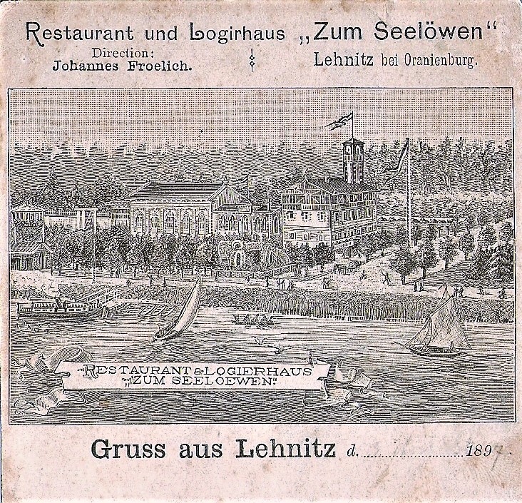 Abb. 1. Postkartenausschnitt, 1897. Archiv Verf.