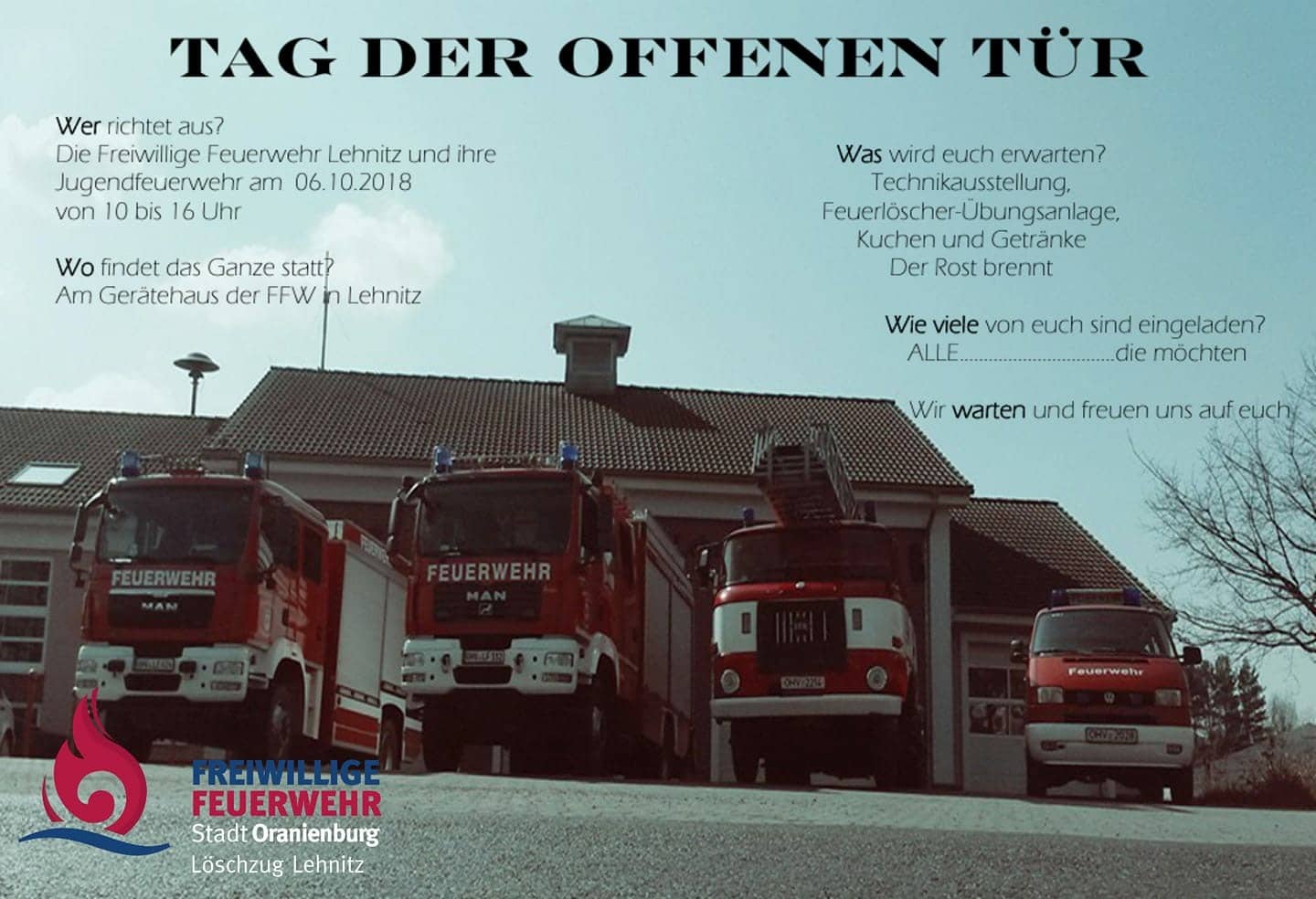 Feuerwehr Lehnitz - Tag der offenen Tür 2018