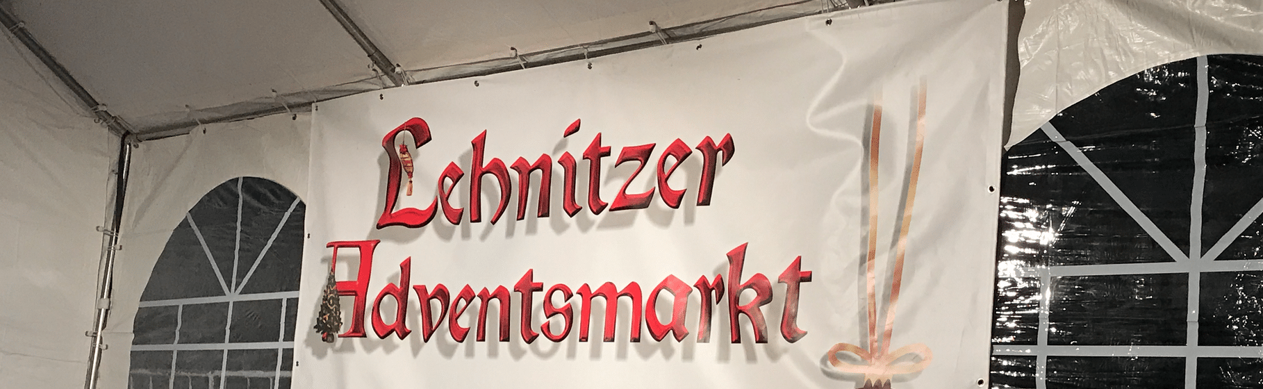 Adventsmarktbanner Lehnitz