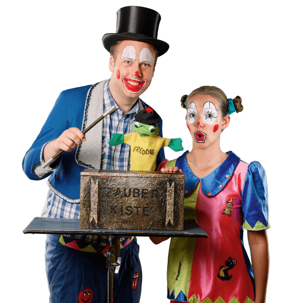 Clowns in Lehnitz im Kultuhaus