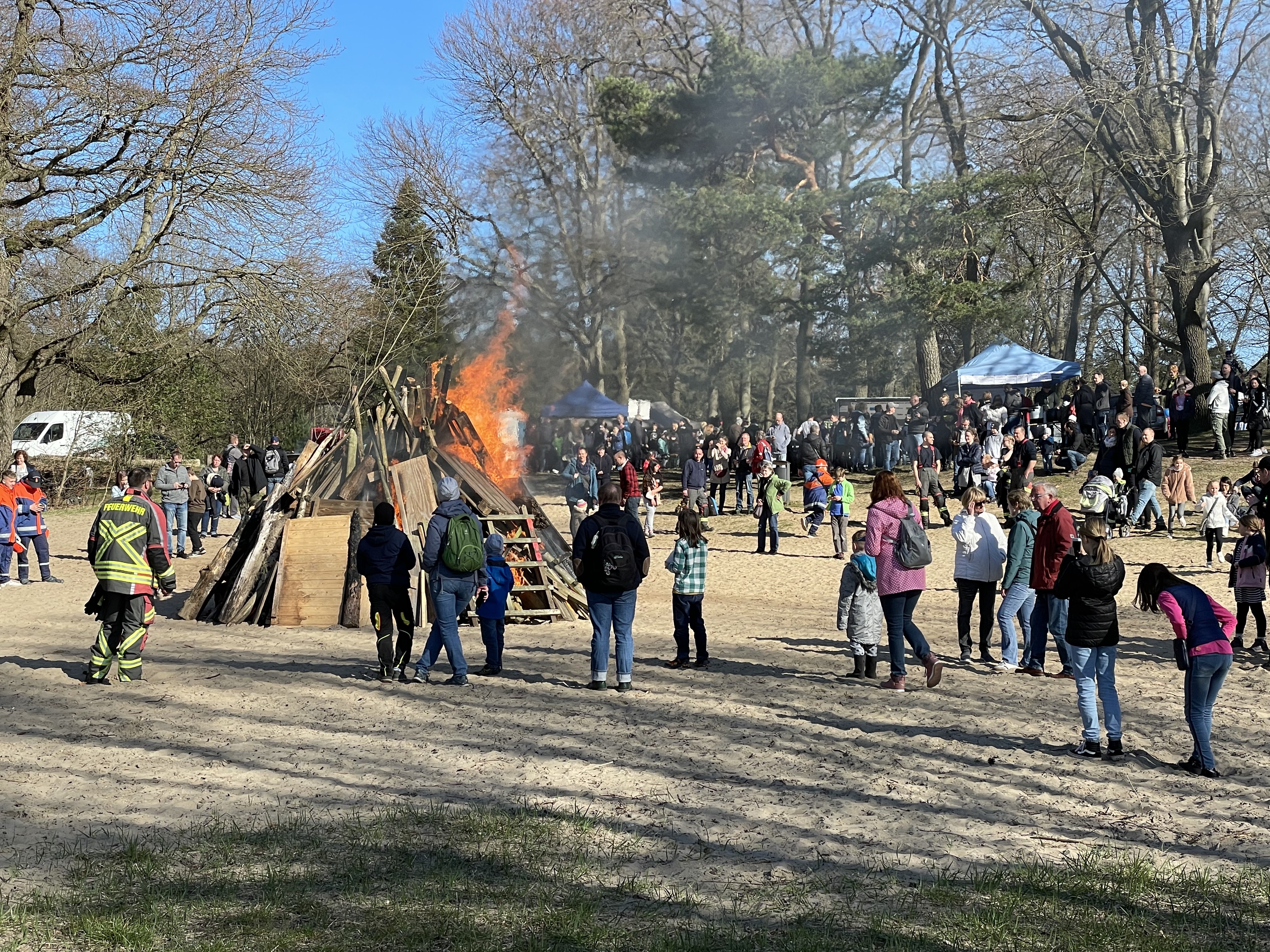 Osterfeuer Lehnitz @ Weißer Strand, Lehnitz